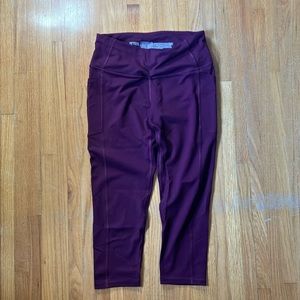 Victoria Sport Maroon Leggings